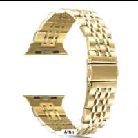 Ferro Sarı Çelik Akıllı Saat Kordonu FSWMK1005-B