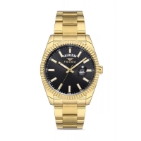 Ferro Sarı Çelik Kordon Erkek Kol Saati F11211A-B2