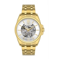 Ferro Yellow Steel Strap Mens Wristwatch F11323A-B