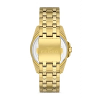 Ferro Yellow Steel Strap Mens Wristwatch F11323A-B