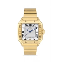 Ferro Sarı Çelik Kordon Erkek Kol Saati F11448A-B 3 ATM Su Geçirmez 2 Yıl Garantili Hediye Paketli