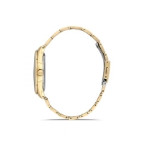 Ferro Sarı Çelik Kordon Erkek Kol Saati F11476A-B 3 ATM Su Geçirmez 2 Yıl Garantili Hediye Paketli