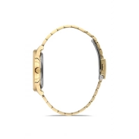 Ferro Sarı Çelik Kordon Erkek Kol Saati F11479AWT-B 3 ATM Su Geçirmez 2 Yıl Garantili Hediye Paketli