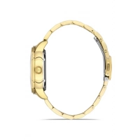 Ferro Sarı Çelik Kordon Erkek Kol Saati F31399A-B 3ATM Su Geçirmez 2 Yıl Garantili HediyePaketli