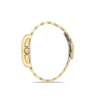 Ferro Sarı Çelik Kordon Erkek Kol Saati FM11465AWT-B Fonksiyonları Aktif 3ATM Su Geçirmez