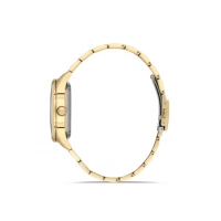 Ferro Sarı Çelik Kordon Erkek Kol Saati FM31440A-B2 Otomatik Makine 3 ATM Su Geçirmez Hediye Paketli