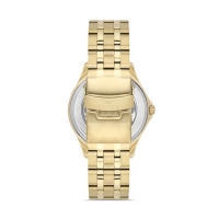 Ferro Sarı Çelik Kordon Erkek Kol Saati FM40111A-B6 Tüm Fonksiyonlar Aktif 3 ATM Su Geçirmez