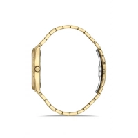 Ferro Sarı Çelik Kordon Erkek Kol Saati FM40133A-B2 Tüm Fonksiyonlar Aktif 3 ATM Su Geçirmez