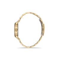 Ferro Sarı Çelik Kordon Kadın Kol Saati FL21349A-B 3ATM Su Geçirmez 2 Yıl Garantili HediyePaketli