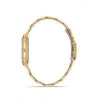 Ferro Yellow Steel Strap Womens Wristwatch FL21449A-B