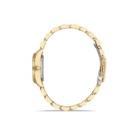 Ferro Sarı Çelik Kordon Kadın Kol Saati FL21450A-B 3ATM Su Geçirmez 2 Yıl Garantili HediyePaketli