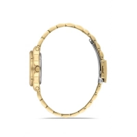 Ferro Sarı Çelik Kordon kadın Kol Saati FL21478AWT-B 3ATM Su Geçirmez 2 Yıl Garantili HediyePaketli