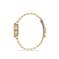 Ferro Sarı Çelik Kordon Kadın Kol Saati FL21493A-B6 3ATM Su Geçirmez 2 Yıl Garantili HediyePaketli