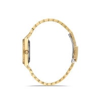 Ferro Sarı Çelik Kordon Kadın Kol Saati FL21495A-B 3ATM Su Geçirmez 2 Yıl Garantili Hediye Paketli