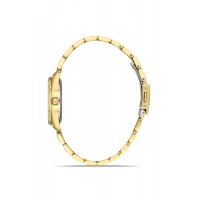 Ferro Sarı Çelik Kordon Kadın Kol Saati FL21502AWT-B6 3ATM Su Geçirmez 2 Yıl Garantili HediyePaketli