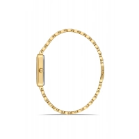 Ferro Sarı Çelik Kordon Kadın Kol Saati FL21511A-B6 3ATM Su Geçirmez 2 Yıl Garantili HediyePaketli