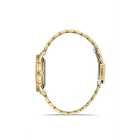 Ferro Sarı Çelik Kordon Kadın Kol Saati FL21544AWT-B 3ATM Su Geçirmez 2 Yıl Garantili HediyePaketli