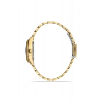 Ferro Sarı Çelik Kordon Kadın Kol Saati FL21570AWT-B 3ATM Su Geçirmez 2 Yıl Garantili HediyePaketli