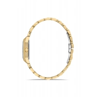 Ferro Sarı Çelik Kordon Kadın Kol Saati FL21571AWT-B6 3ATM Su Geçirmez 2 Yıl Garantili HediyePaketli