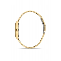 Ferro Sarı Çelik Kordon Kadın Kol Saati FL21591A-B4 3ATM Su Geçirmez 2 Yıl Garantili HediyePaketli