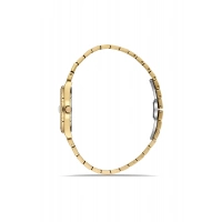 Ferro Sarı Çelik Kordon Kadın Kol Saati FL21596AWT-B6 3ATM Su Geçirmez 2 Yıl Garantili HediyePaketli