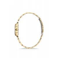 Ferro Sarı Çelik Kordon Kadın Kol Saati Fl21611AWT-B 3ATM Su Geçirmez 2 Yıl Garantili HediyePaketli