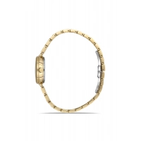 Ferro Sarı Çelik Kordon Kadın Kol Saati FL21617AWT-B4 3ATM Su Geçirmez 2 Yıl Garantili HediyePaketli