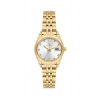 Ferro Sarı Çelik Kordon Kadın Kol Saati FL21618A-B 3ATM Su Geçirmez 2 Yıl Garantili HediyePaketli