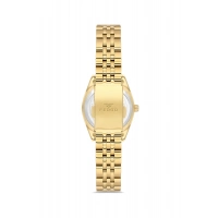 Ferro Sarı Çelik Kordon Kadın Kol Saati FL21618A-B6 3ATM Su Geçirmez 2 Yıl Garantili HediyePaketli