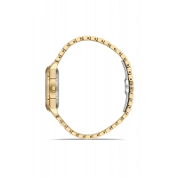 Ferro Sarı Çelik Kordon Kadın kol Saati FL21632AWT-B2 3ATM Su Geçirmez 2 Yıl Garantili HediyePaket