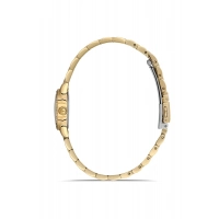 Ferro Sarı Çelik Kordon Kadın Kol Saati FL21753AWT-B4 3ATM Su Geçirmez 2 Yıl Garantili HediyePaket