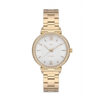 Ferro Sarı Çelik Kordon Kadın Kol Saati FL2994A-1132-B