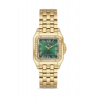 Ferro Sarı Çelik Kordon Kadın Kol Saati FL40112A-B6 3ATM Su Geçirmez 2 Yıl Garantili HediyePaketli