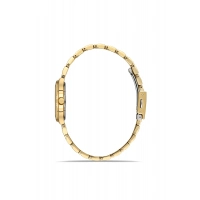 Ferro Sarı Çelik Kordon Kadın Kol Saati FL40140A-B6 3ATM Su Geçirmez 2 Yıl Garantili HediyePaketli