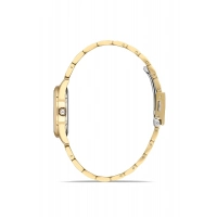 Ferro Sarı Çelik Kordon Kadın Kol Saati FL40141A-B6 3ATM Su Geçirmez 2 Yıl Garantili HediyePaketli