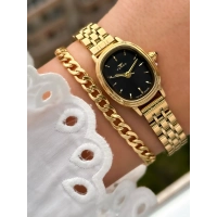 Ferro Sarı Çelik Kordon Kadın Kol Saati FM88091A-B2 2 Yıl Garantili 3 ATM Su Geçirmez Hediye Paketli