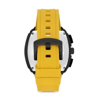 Ferro Sarı Silikon Kordon Erkek Kol Saati FM31346D-ZN Tüm Fonksiyonları Aktif 3 ATM Su Geçirmez