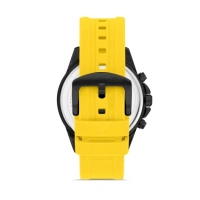 Ferro Yellow Silicone Band Mens Wristwatch FM31359D-ZN