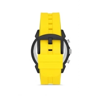 Ferro Sarı Silikon Kordon Erkek Kol Saati FM31402D-ZN4 Tüm Fonksiyonlar Aktif 3 ATM Su Geçirmez