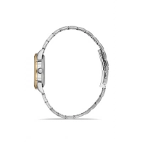 Ferro Sarı ve Gümüş Çelik Kordon Kadın Kol Saati FL21464A-D6 3ATM Su Geçirmez 2 Yıl Garantili