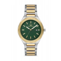 Ferro Sarı ve Gümüş Çelik Kordon Erkek Kol Saati F11535A-D6 3ATM Su Geçirmez 2 Yıl Garantili