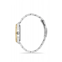 Ferro Sarı ve Gümüş Çelik Kordon Erkek Kol Saati F11569AWT-D6 3ATM Su Geçirmez 2 Yıl Garantili