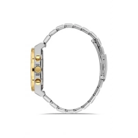 Ferro Yellow and Silver Steel Strap Mens Wristwatch FM31356A-D