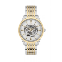 Ferro Sarı ve Gümüş Çelik Kordon Erkek Kol Saati FM31440A-D Otomatik Makine 3 ATM Su Geçirmez