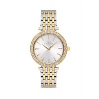 Ferro Yellow and Silver Steel Strap Womens Wristwatch FL21449A-D