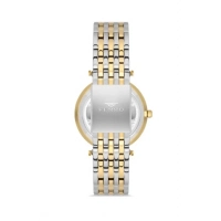 Ferro Yellow and Silver Steel Strap Womens Wristwatch FL21449A-D