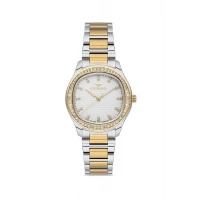 Ferro Sarı ve Gumus Celik Kordon KADIN Kol Saati FL21473A-D