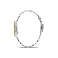 Ferro Sarı ve Gümüş Çelik Kordon Kadın Kol Saati FL21482AWT-D 3ATM SuGeçirmez 2 Yıl Garantili