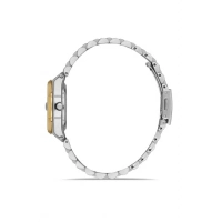 Ferro Sarı ve Gümüş Çelik Kordon Kadın Kol Saati FL21492A-D 3ATM Su Geçirmez 2 Yıl Garantili