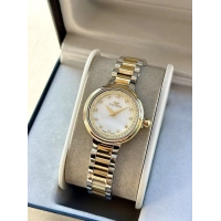 Ferro Sarı ve Gümüş Çelik Kordon Kadın Kol Saati FL21493A-D 3ATM Su Geçirmez 2 Yıl Garantili